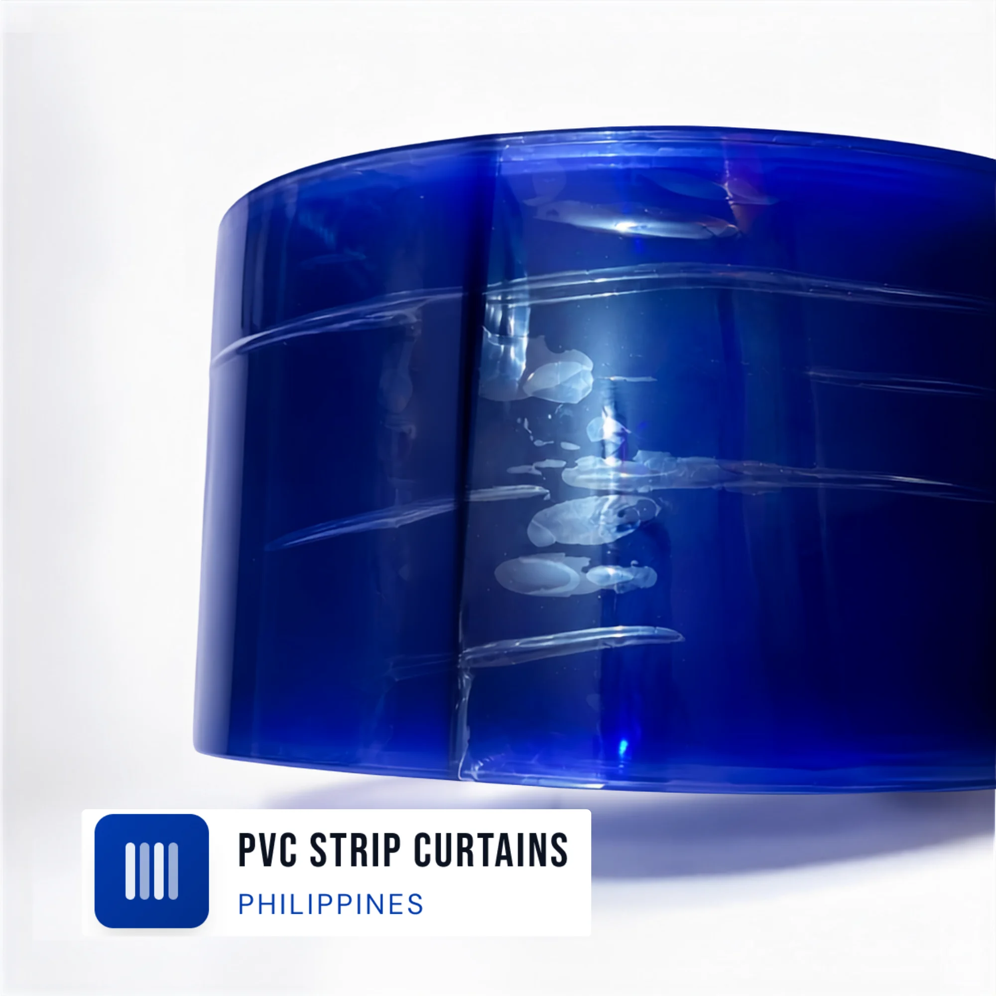 PVC Strip Curtain Clear Plain Premium – 3mm Thick x 200mm Wide x 50m Roll
