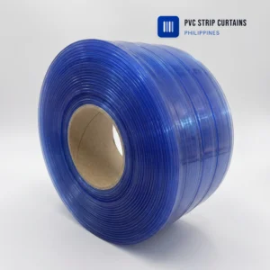 PVC Strip Curtain Clear Ribbed Premium – 3mm Thick x 200mm Wide x 50m Roll